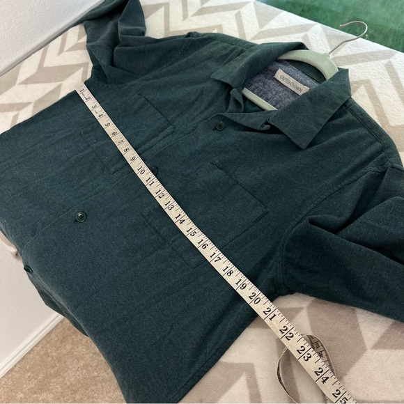 OUTERKNOWN Flannel Shirt 100% Cotton size Medium - Picture 7 of 8